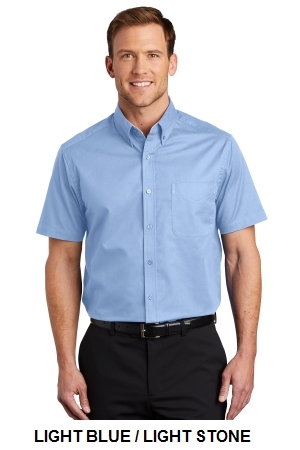 Port Authority Tall Short Sleeve Easy Care Shirt.  PORT A.  TLS508