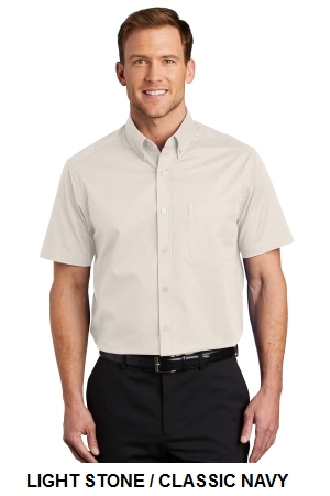 Port Authority Tall Short Sleeve Easy Care Shirt.  PORT A.  TLS508