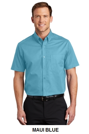 Port Authority Tall Short Sleeve Easy Care Shirt.  PORT A.  TLS508