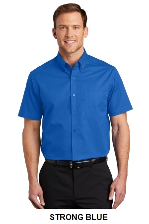 Port Authority Tall Short Sleeve Easy Care Shirt.  PORT A.  TLS508