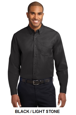 Port Authority Tall Long Sleeve Easy Care Shirt.  PORT A.  TLS608