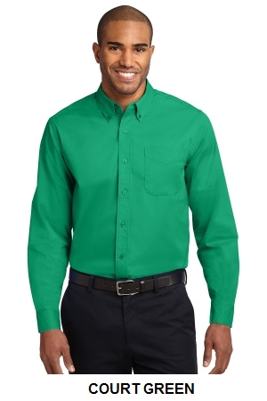 Port Authority Tall Long Sleeve Easy Care Shirt.  PORT A.  TLS608