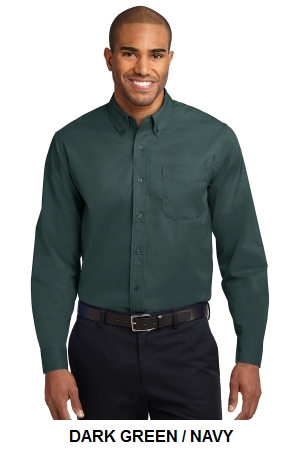 Port Authority Tall Long Sleeve Easy Care Shirt.  PORT A.  TLS608