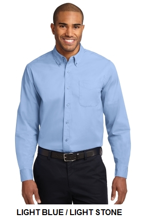 Port Authority Tall Long Sleeve Easy Care Shirt.  PORT A.  TLS608