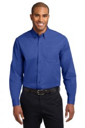 Port Authority Tall Long Sleeve Easy Care Shirt.  PORT A.  TLS608