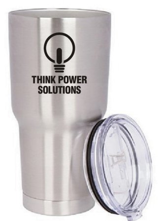 VISION VBB30 VISION BOSS 30 OZ. STAINLESS TUMBLER WITH SLIDE LID