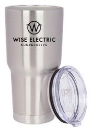 VISION VBB30 VISION BOSS 30 OZ. STAINLESS TUMBLER WITH SLIDE LID