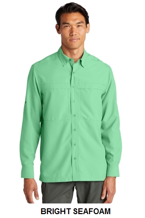 Port Authority Long Sleeve UV Daybreak Shirt.  PORT A.  W960