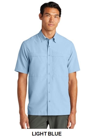 Port Authority Short Sleeve UV Daybreak Shirt.  PORT A.  W961