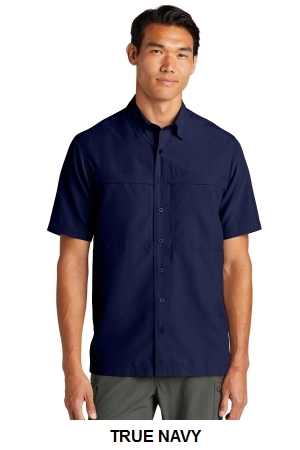 Port Authority Short Sleeve UV Daybreak Shirt.  PORT A.  W961