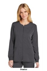 WonderWink® Women’s Premiere Flex™ Full-Zip Scrub Jacket .  W. WINK  WW4088