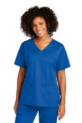 WonderWink® Women’s WorkFlex™ Mock Wrap Top .  W. WINK  WW4760